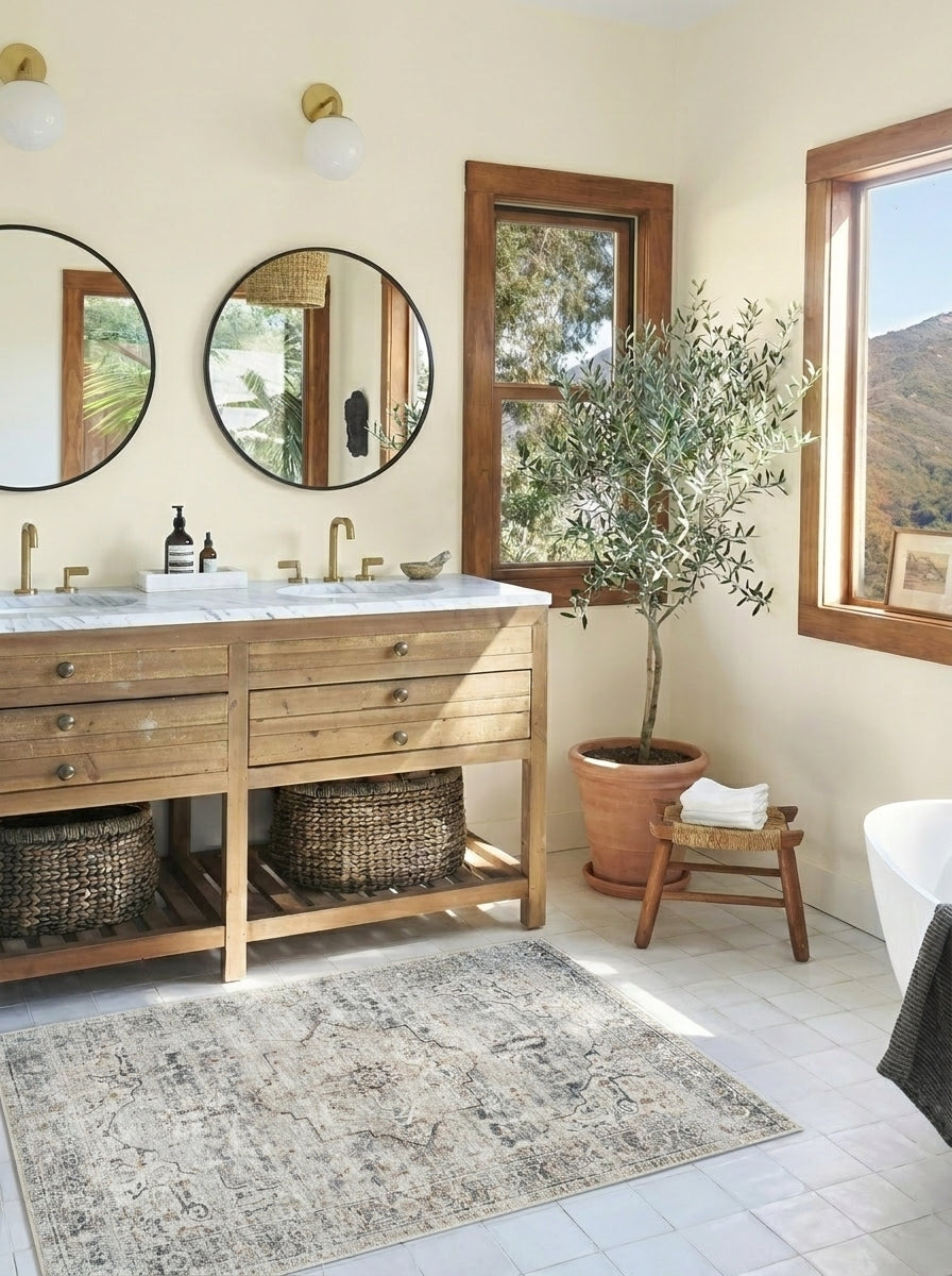 Skye - Ivory & Caramel Rug