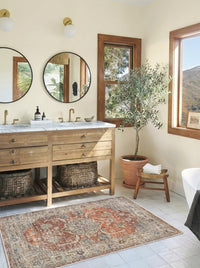 Florence - Persimmon & Olive Rug
