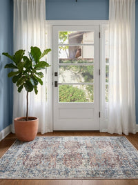 Sienna - Brick & Indigo Rug