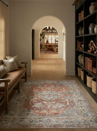 Florence - Persimmon & Olive Rug
