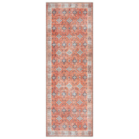 Ionia IO-64 Traditional Bordered Orange Rug