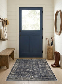 Sloane - Charcoal & Espresso Rug