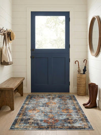 Dahlia - Indigo Multi Rug