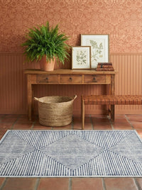Hampton - Soft Blue & Ivory Rug