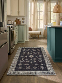 Midnight - Black & Ivory Rug