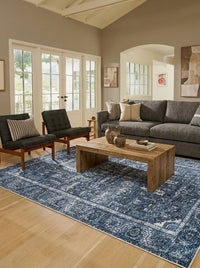 June - Denim Blue Rug