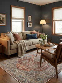 Florence - Persimmon & Olive Rug