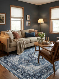 Delft - Porcelain Blue Rug