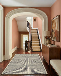Hampton - Black & Ivory Rug