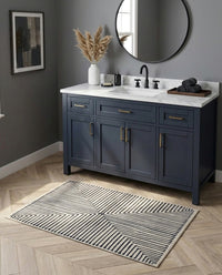 Hampton - Black & Ivory Rug