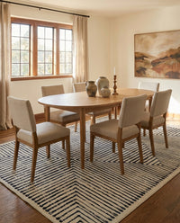 Hampton - Black & Ivory Rug
