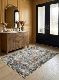 Dahlia - Indigo Multi Rug
