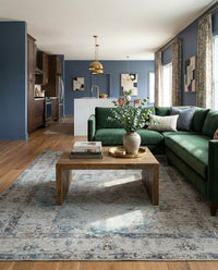 Pearl - Ivory & Soft Blue Rug