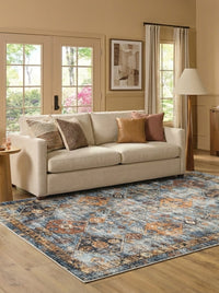 Dahlia - Indigo Multi Rug