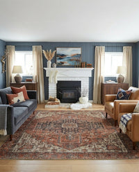 Mara - Rust Multi Rug