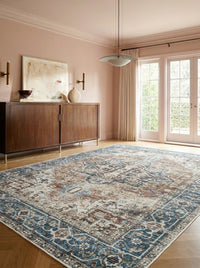 Vera - Terracotta & Teal Rug