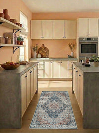 Cyprus - Teal & Terracotta Rug