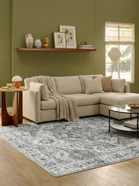 Margot - Charcoal & Ivory Rug