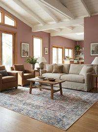 Sienna - Brick & Indigo Rug