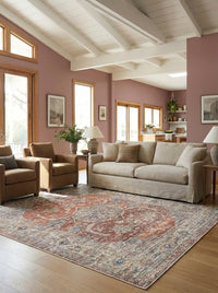 Florence - Persimmon & Olive Rug