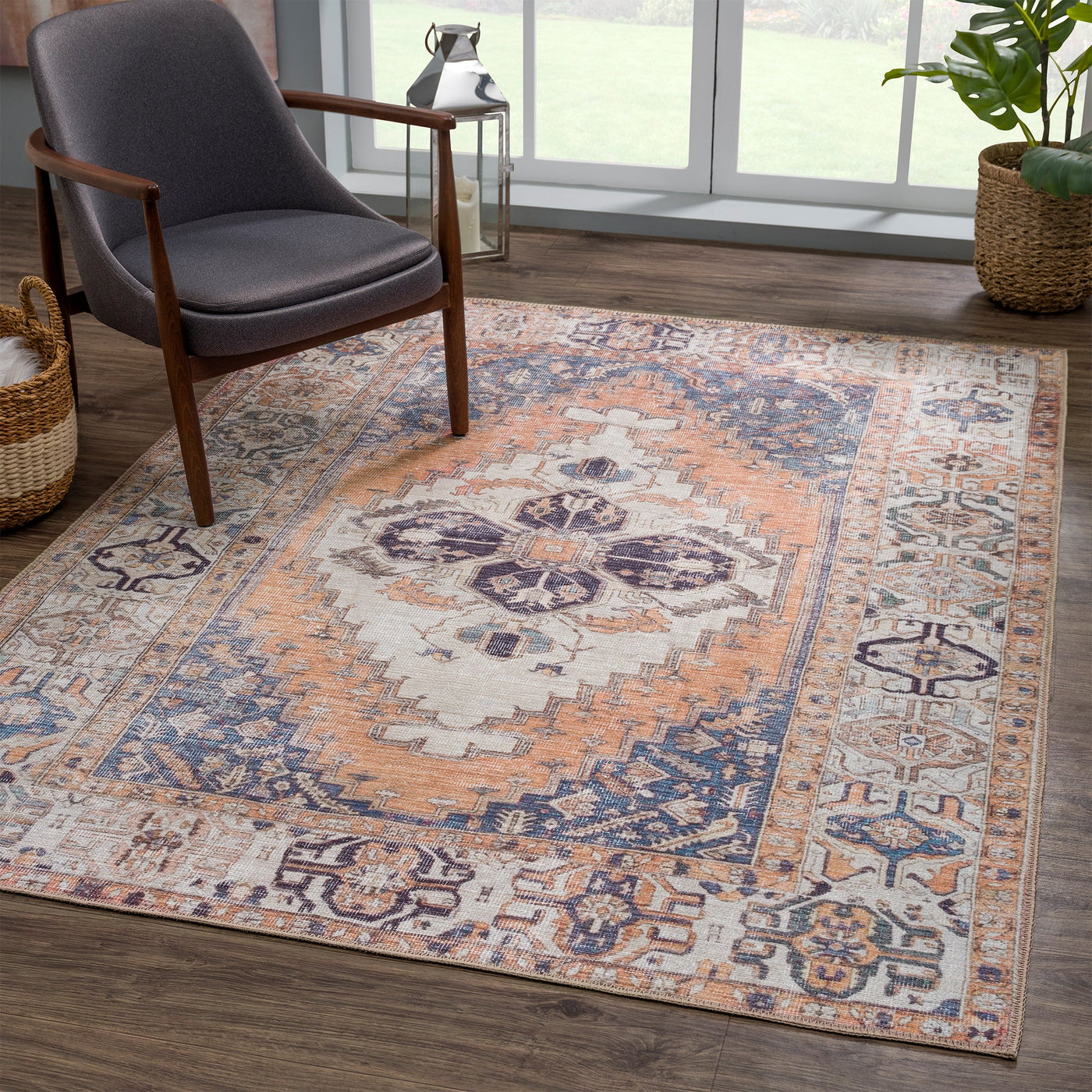 Ionia IO-09 Traditional Washable Rug