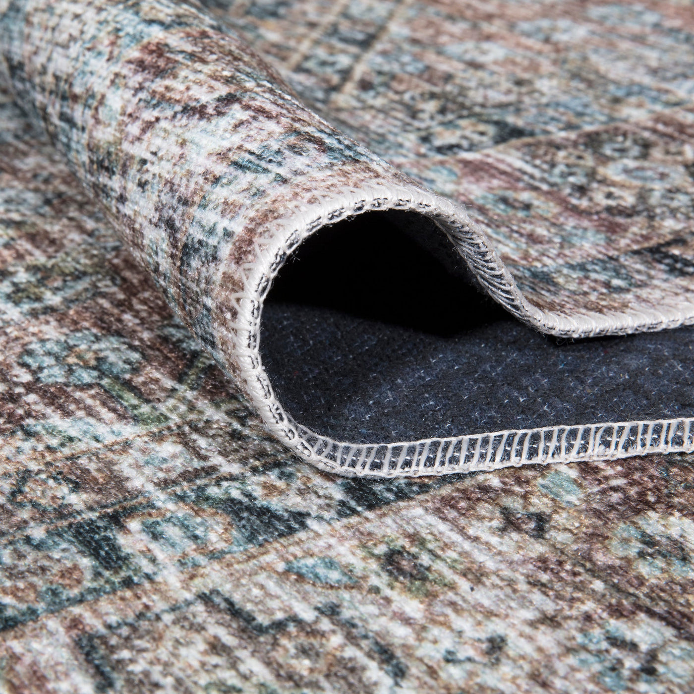 Caria CR-05 Traditional Washable Rug | Non-Slip