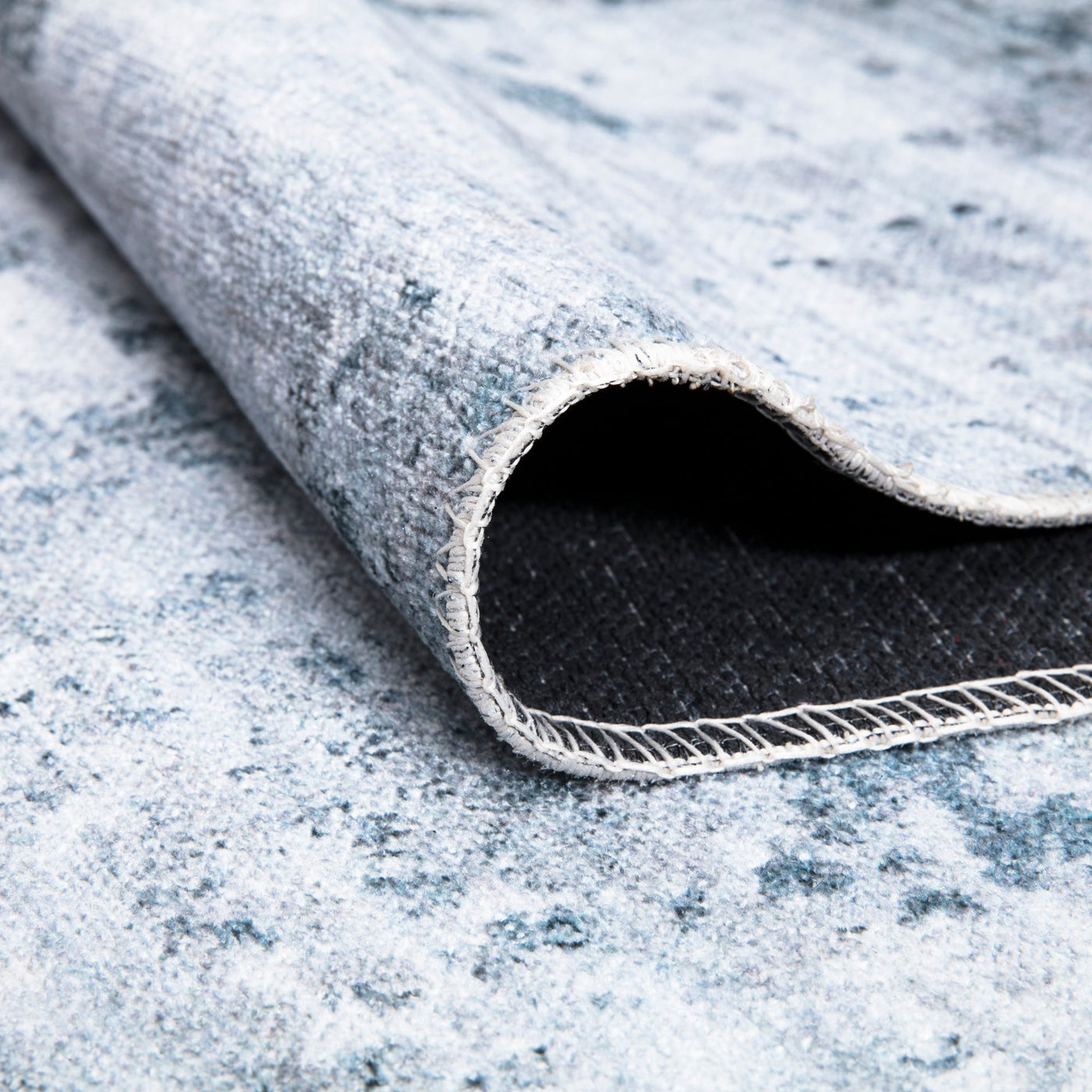 Caria CR-25 Modern Abstract Washable Rug | Non-Slip