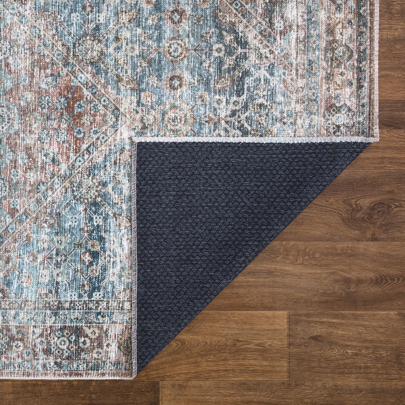 Caria CR-05 Traditional Washable Rug | Non-Slip