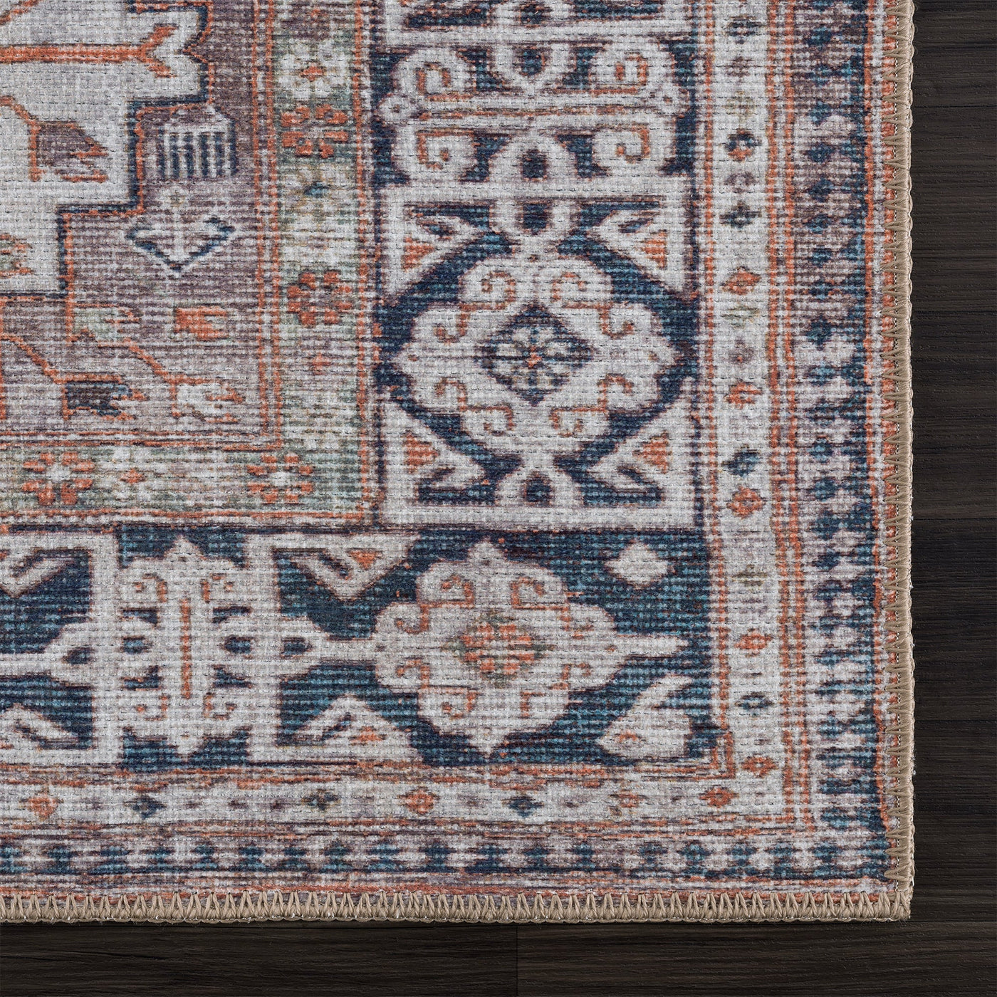 Ionia IO-10 Traditional Washable Rug