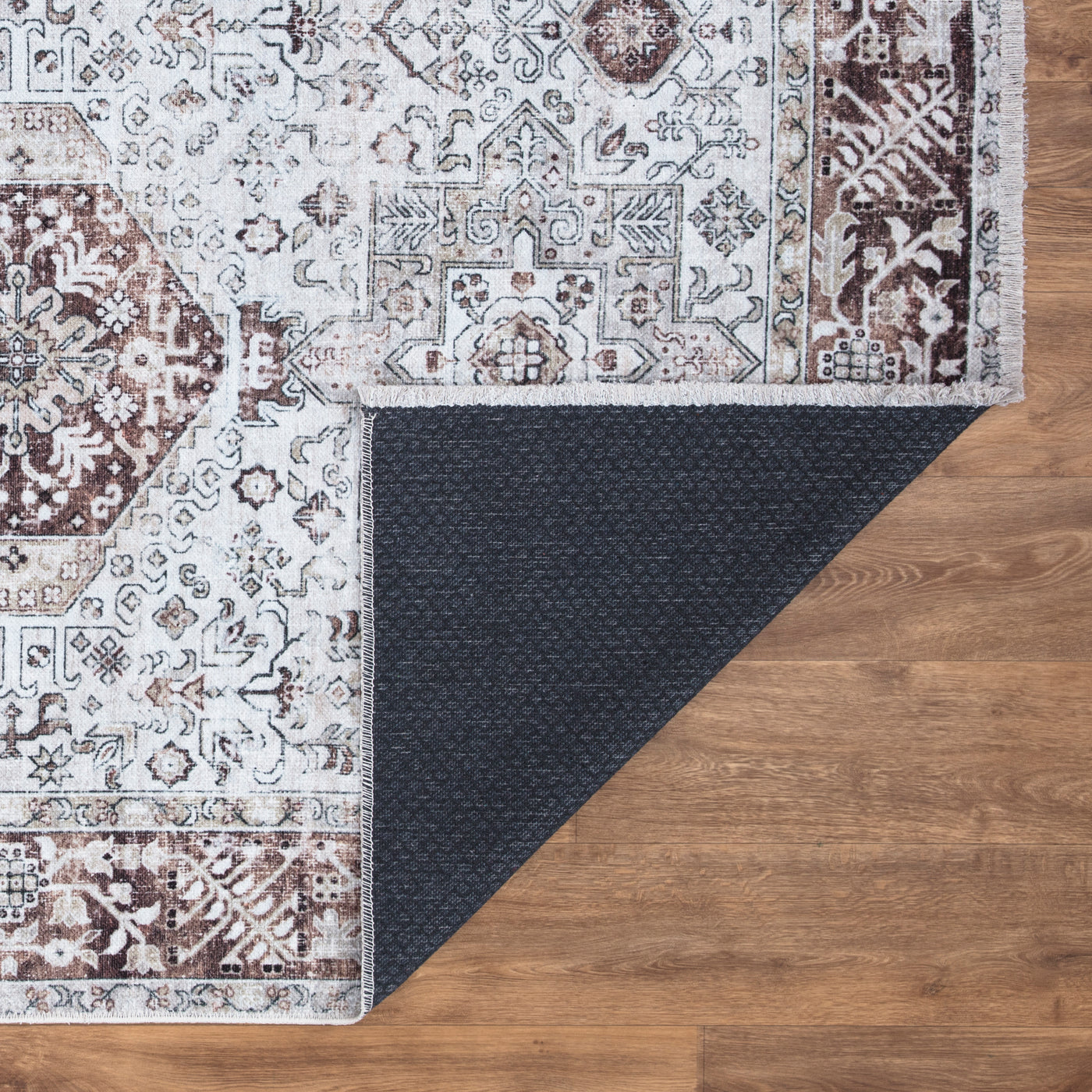 Caria CR-03 Traditional Persian Beige / Brown Rug