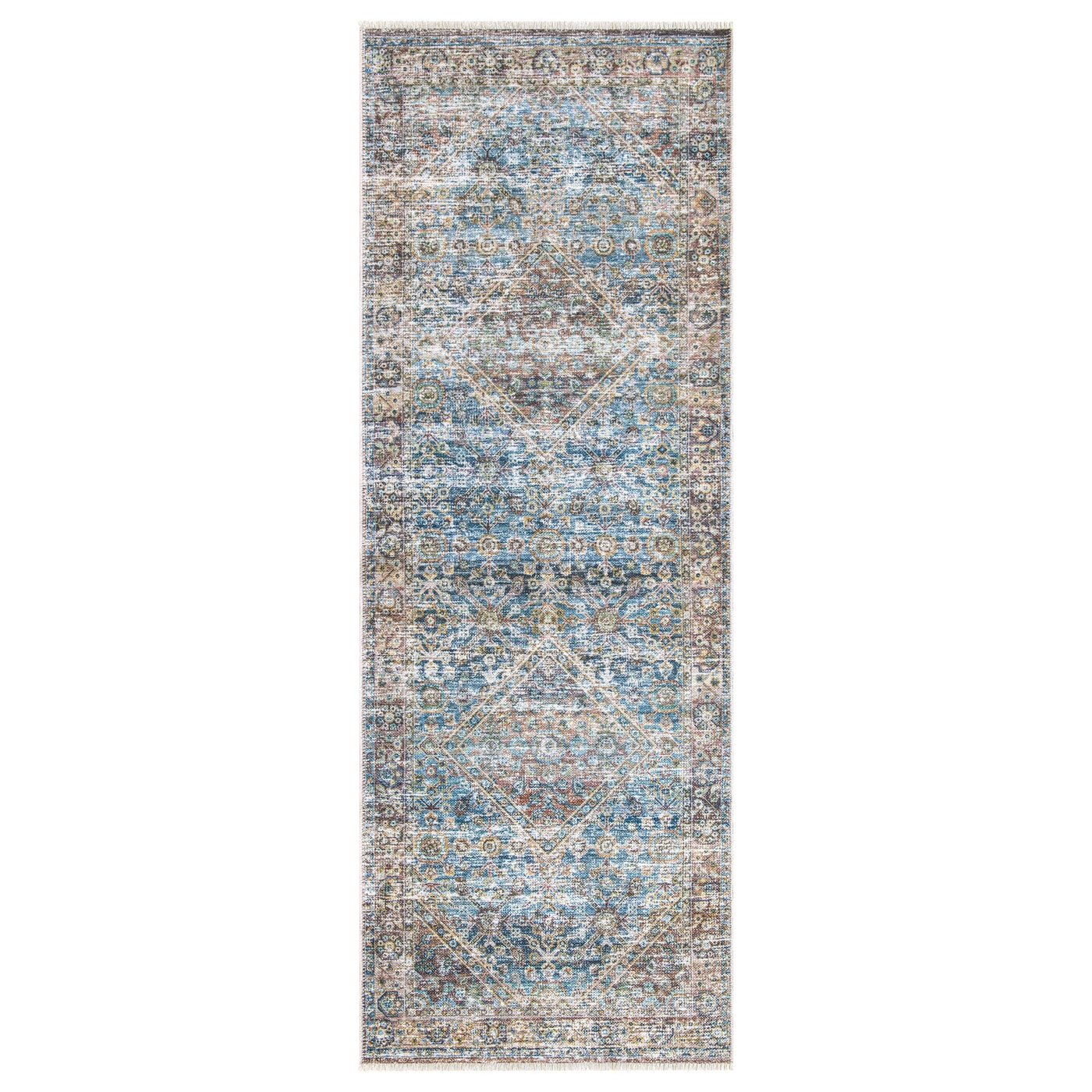Caria CR-05 Traditional Washable Rug | Non-Slip