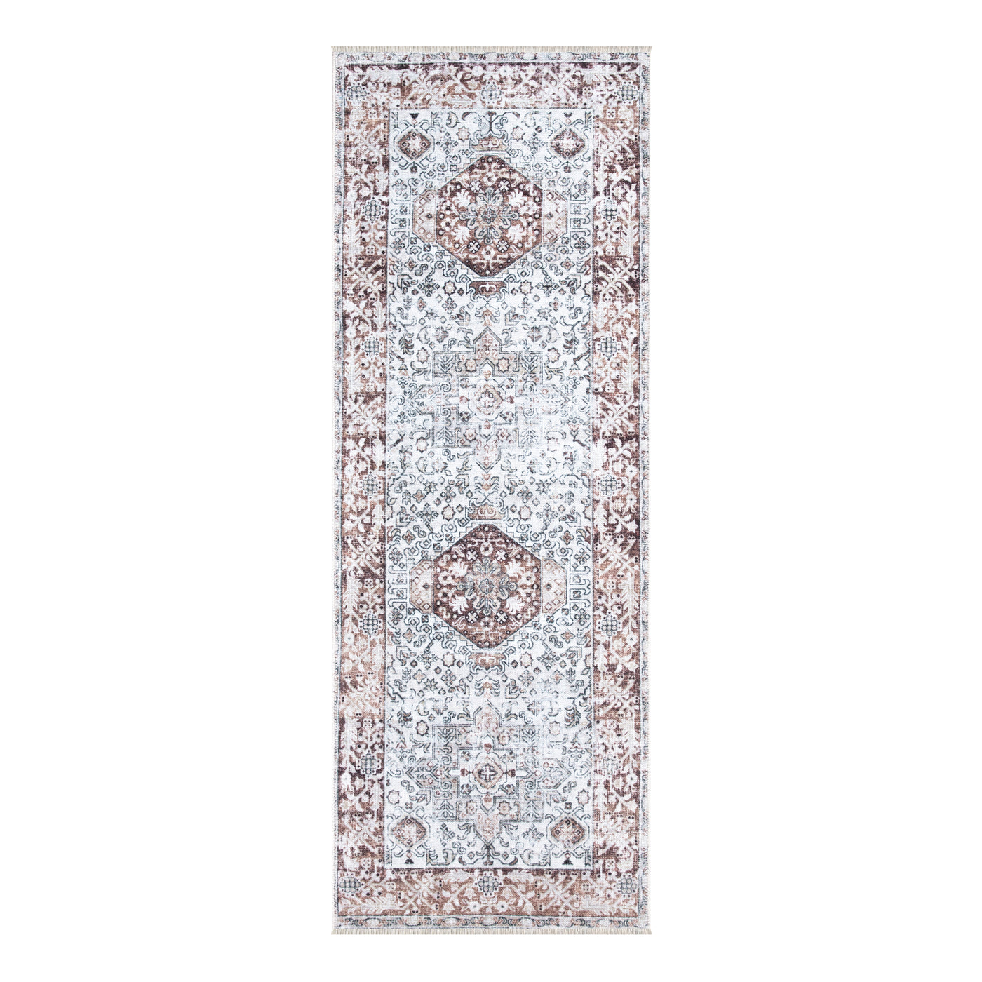 Caria CR-03 Traditional Persian Beige / Brown Rug