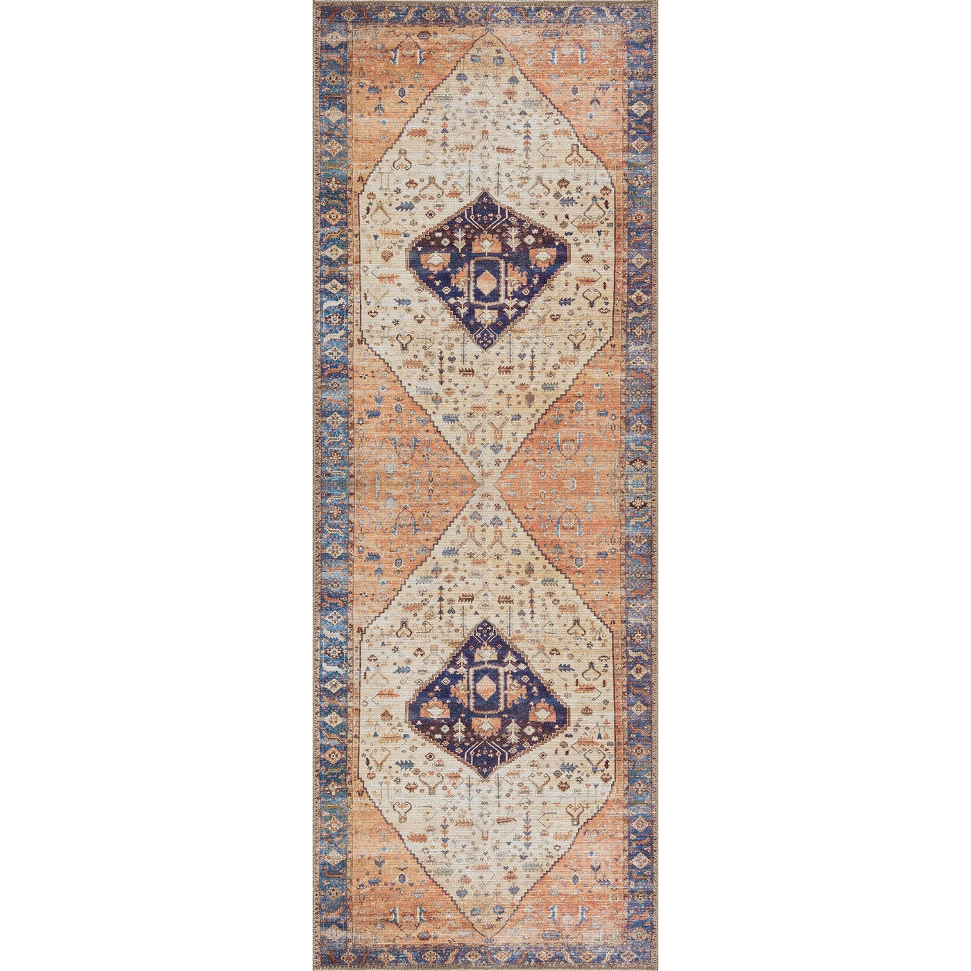 Ionia IO-01 Traditional Washable Rug