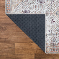 Ionia IO-40 Traditional Medallion Brown Rug