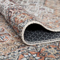 Ionia IO-40 Traditional Medallion Brown Rug
