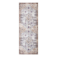 Ionia IO-40 Traditional Medallion Brown Rug