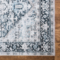 Caria CR-06 Traditional Persian Denim Blue Rug