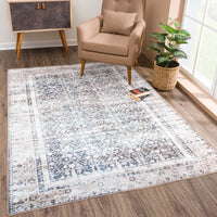 Ionia IO-36 Traditional Washable Rug | Non-Slip