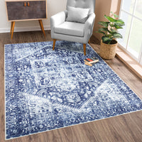 Ionia IO-23 Traditional Washable Rug | Non-Slip