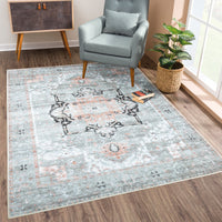Ionia IO-22 Traditional Washable Rug | Non-Slip