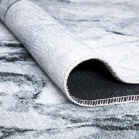 Caria CR-36 Modern Abstract Grey Rug