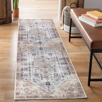 Ionia IO-40 Traditional Medallion Brown Rug