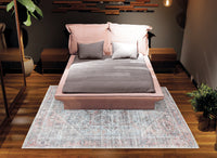 Ionia IO-41 Traditional Medallion Pink Rug