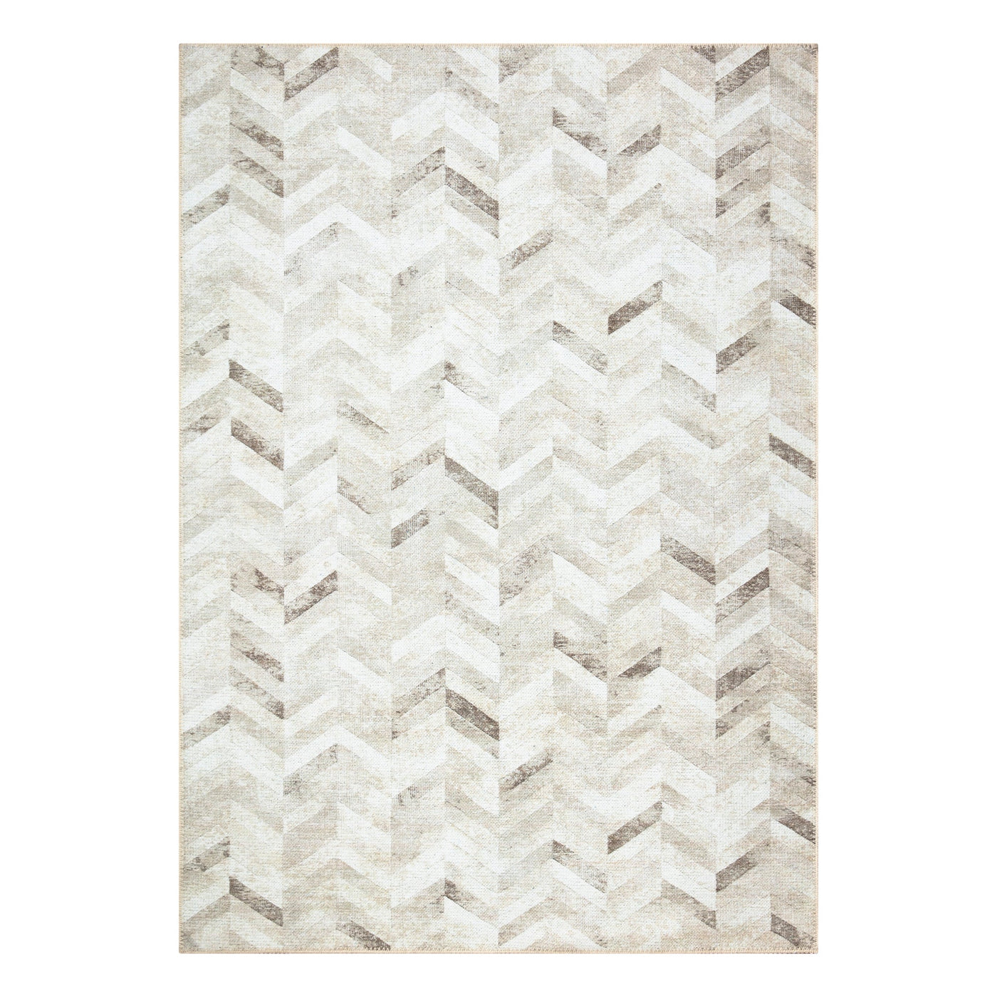 Ionia IO-25 Modern Geometric Washable Rug | Non-Slip
