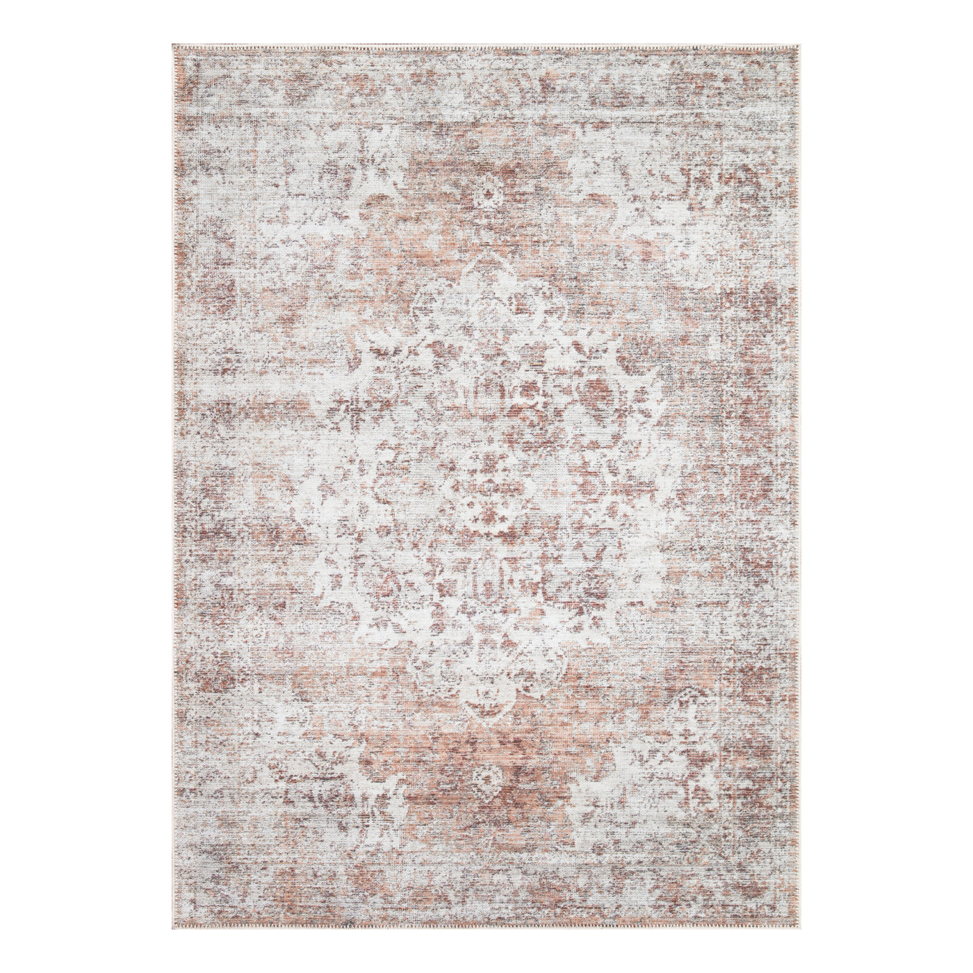 Ionia IO-26 Traditional Washable Rug | Non-Slip