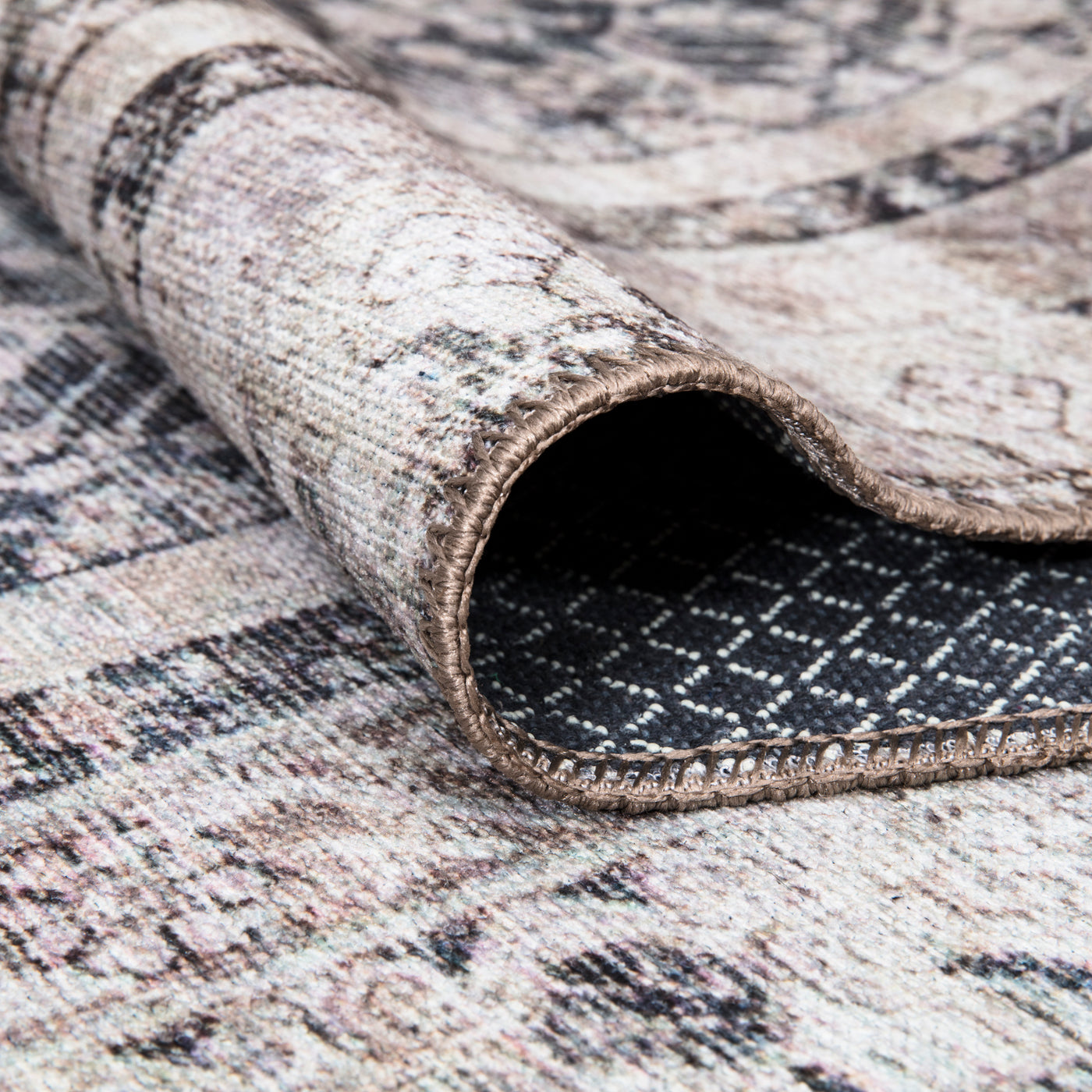 Ionia IO-36 Traditional Washable Rug | Non-Slip