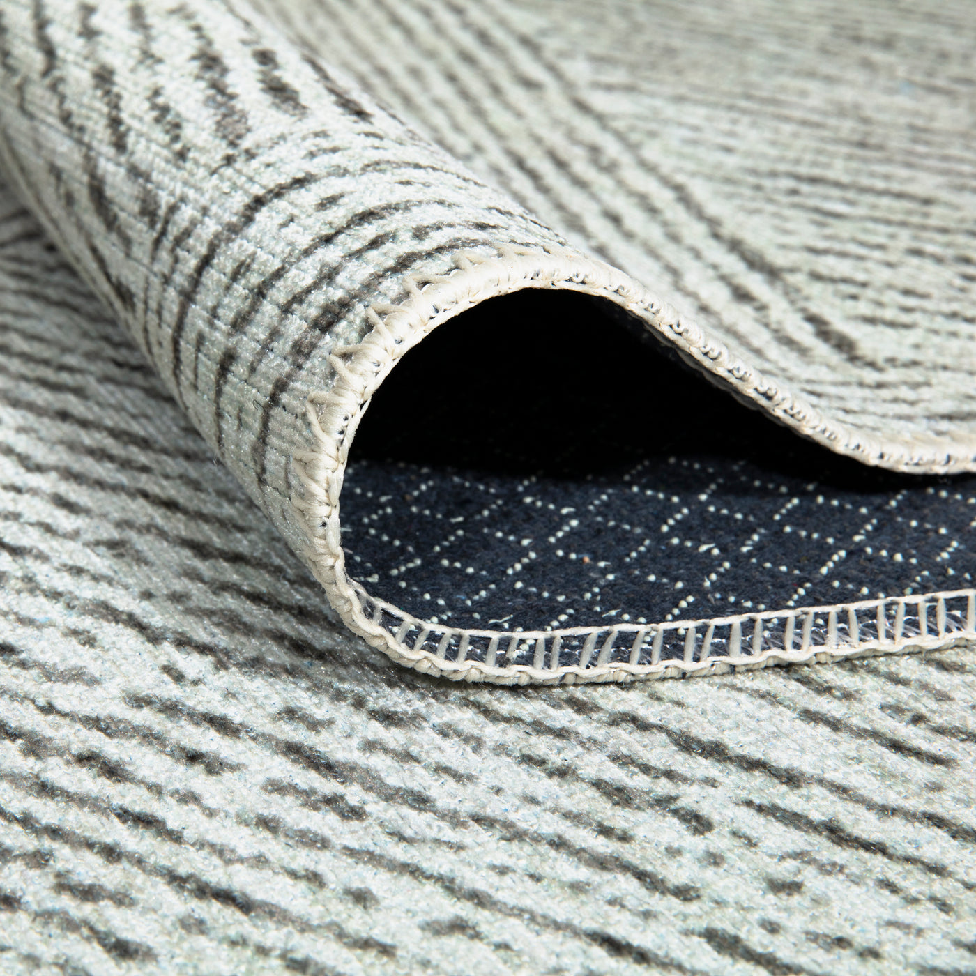 Ionia IO-15 Modern Geometric Washable Rug | Non-Slip