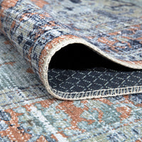 Ionia IO-12 Traditional Washable Rug | Non-Slip