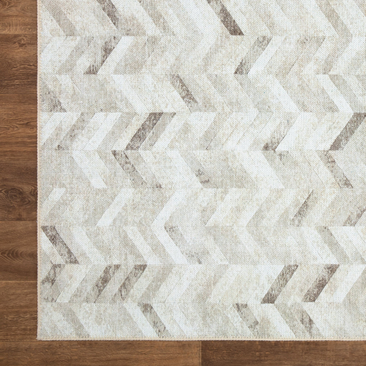Ionia IO-25 Modern Geometric Washable Rug | Non-Slip