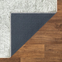 Ionia IO-15 Modern Geometric Washable Rug | Non-Slip